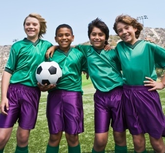 boy soccer players
