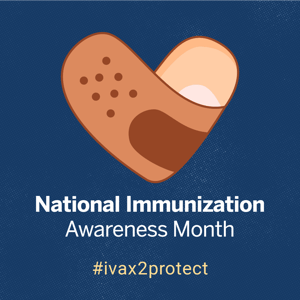 National Immunization Awareness Month logo